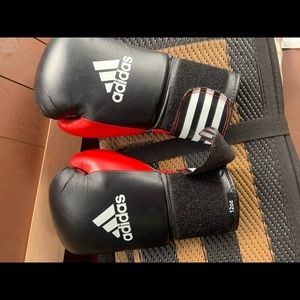 Addidas Boxing gloves with title boxing bag